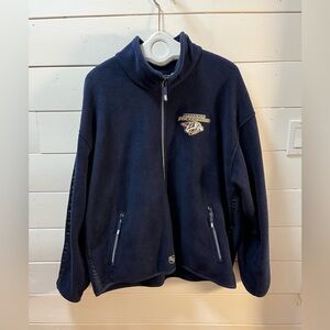 NASHVILLE PREDATORS – XL – NHL Fleece Zip-Up Jacket